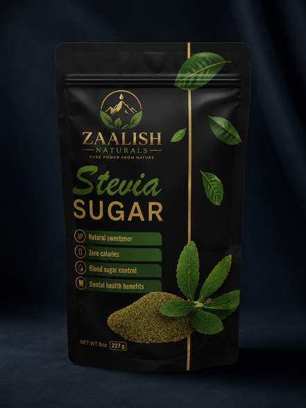 STEVIA SUGAR BY ZAALISH NATURALS