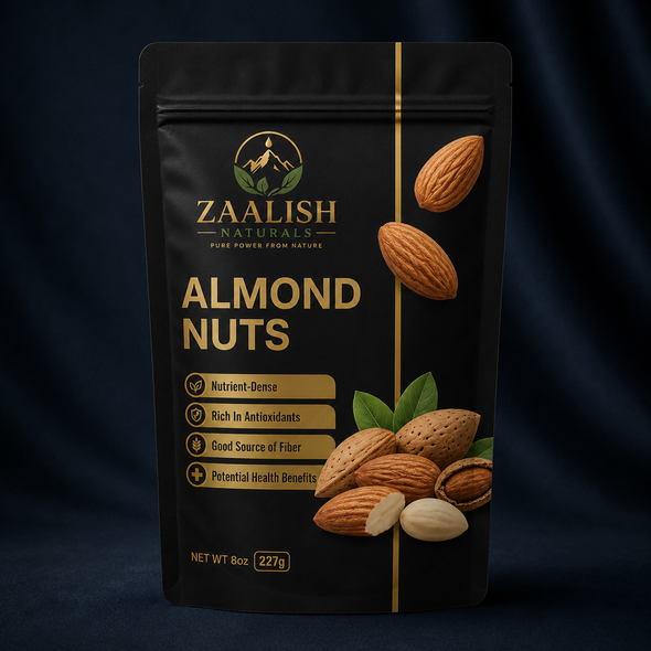 ALMONDS BY ZAALISH NATURALS