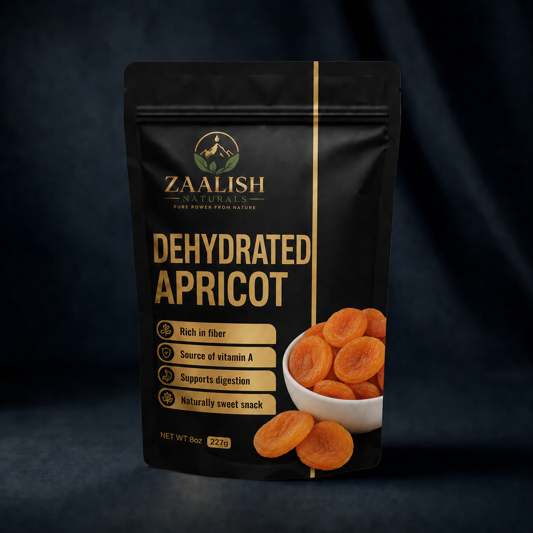 DEHYDRATED APRICOT BY ZAALISH NATURALS