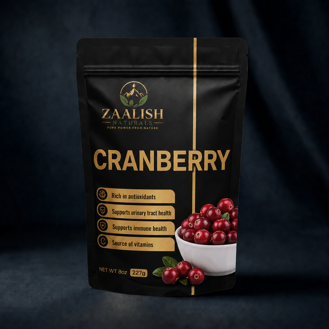 CRANBERRY BY ZAALISH NATURALS