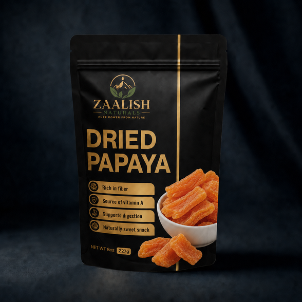 DRIED PAPAYA BY ZAALISH NATURALS