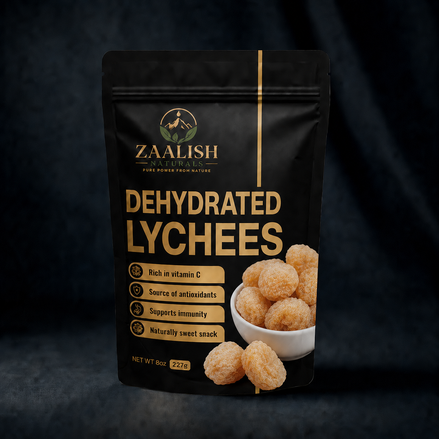 DEHYDRATED LYCHEES BY ZAALISH NATURALS